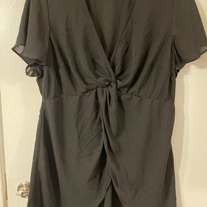 Torrid chiffon top